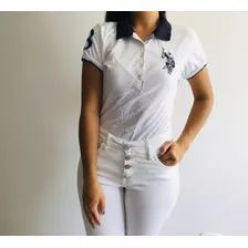 Camisa Polo Club Blanca