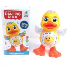 Pato Dançante Brinquedo Musical Dança Anda Mexe Luz E Som