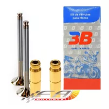 Válvulas 3b Bbb Honda Cg Titan 150cc + Guía Bronce