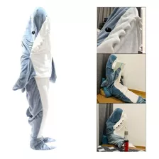 Cobertor Tubarão Para Adultos, Cobertor Com Capuz Tubarão,