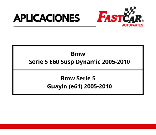 Amortiguadores Boge Bmw Serie 5 Guayin E61 20052010 Kit 4 Foto 4