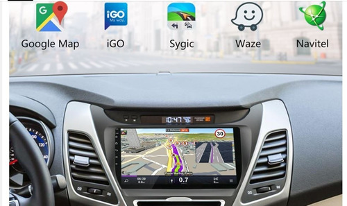 Radio Hyundai I35 2012-15 9puLG 2g Ips Carplay Android Auto Foto 2