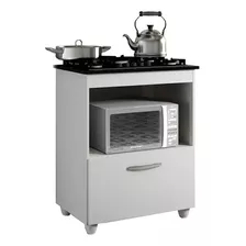 Armario De Cozinha Multiuso Para Cooktop 1 Porta Suporte Top