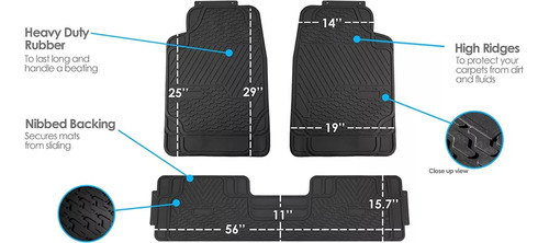 Kit Tapetes 3 Piezas Tipo Royal Honda Accord Sedan 3.0 2003 Foto 9