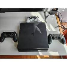 Sony Playstation 4 Slim 500gb Standard Color Negro Azabache 