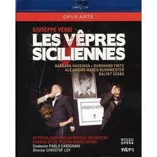 Giuseppe Verdi Les Vepres Siciliennes Blu-ray Importado
