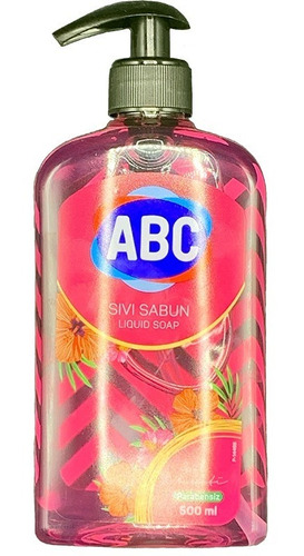 Jabón Líquido Abc Aroma Rosas 500ml Con Dispensador