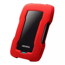 Disco Duro Adata Externo Hd330 2 Tb Usb 3.1 Rojo