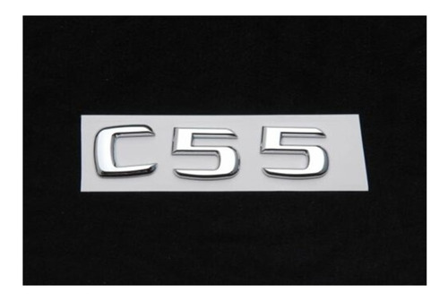 Emblema Mercedes Benz C55 Bal Letra Numero Turbo Amg Foto 2