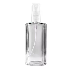 5 Frascos Vidro Para Perfume 65 Ml Válvula Spray Natural.