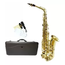 Saxofon Alto Silvertone Laqueado Eb Mod. Slsx009