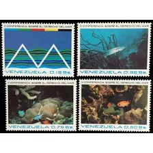 Fauna - Peces - Derecho Del Mar - Venezuela - Serie Mint 