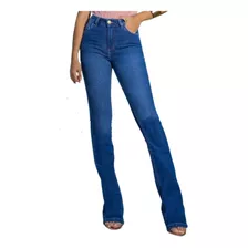 Calça Jeans Flare Savannah Smart Básica Up Feminina Revanche