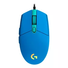 Mouse Gamer Rgb Lightsync Logitech G203 Usb 8000dpi 6botones