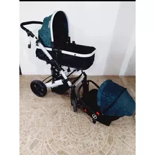 Cochecito Bebé Travel System 3 En 1 Con Sus Accesorios 