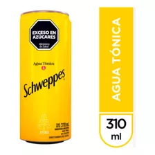 Agua Tonica Schweppes 310 Ml Pack X32 Zetta Bebidas