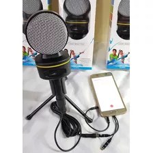 Microfone Condensador Sf-930 Para Estudio Pc Conexão P2