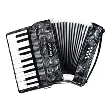 Acordeon Sanfona 8 Baixos Semi Profissional Benson Bac08 Bk