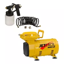 Compressor Ar Direto Schulz Jet Facil Bivolt Com Kit Pintura