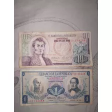 Billete De 10 Pesos Oro