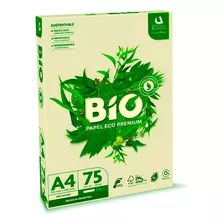 Resma Bio A4 75 Grs 500 Hojas Sutentable Ecológico