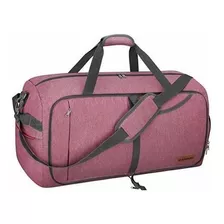 Bolso Deportivo 65l Gimnasio Viajes Canway Brick Red