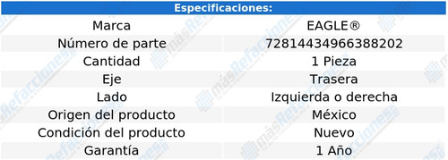 Base Amortiguador Trasera Izq/der Bmw 120ia L4 1.6l 15-16 Foto 4