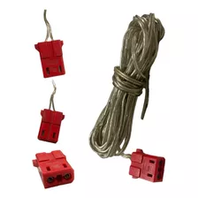 Cabo Plug Para Home Theater Philips / Britânia - Vermelho 