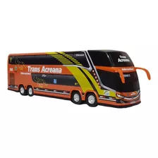 Ônibus Em Miniatura Viação Trans Acreana 2 Andares