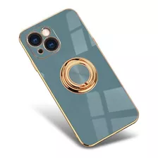 Funda Protectora Para iPhone Anti-caída Soporte De Anillo