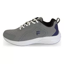 Tenis Fila Lauher -gris/blanco