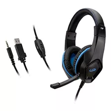 Auriculares Gamer Ilive Iahg19b Con Cable Negro