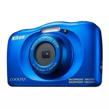  Nikon Coolpix W150 Compacta Cor Azul