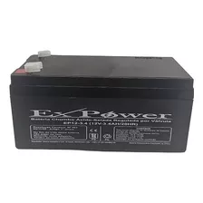 Bateria 12v 3.4ah Ex Power - P/ Equipamento Médico 