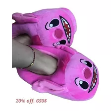 Pantuflas Por Mayor. Unicornio, Stich, Etc (10 Unidades)