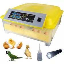 Incubadora 48 Huevos Pollos Y Aves Con Giro Automatico Hhd