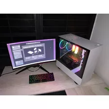 Combo Pc Gamer - Monitor Curvo Aoc - Ryzen 5- Rx 5600xt