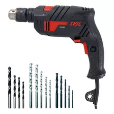 Furadeira De Impacto 6555 Skil 570w C/ Kit 14 Brocas Skil