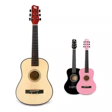 Guitarra Acústica De Madera De 30 Para Niños/niños/...