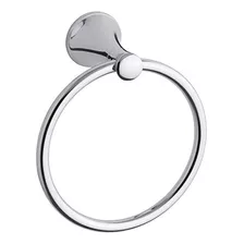 K-13435-cp Coralais Towel Ring, Polished Chrome