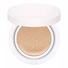 Base De Maquillaje Líquida Missha Magic Cushion Magic Cushion Cover Lasting Beauty Care Tono 21 Light Beige - 15ml 15g