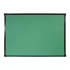 Pizarra Verde Para Tiza 40x60cm Pizarron Marco Metal Negro