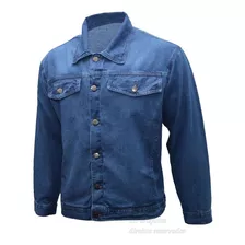 Jaqueta Jeans Masculino 100% Algodão Diversas Cores