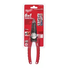 Pinza Alicate Pelacable Milwaukee 6 En 1 48-22-3079