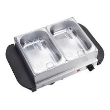 Buffetera Eléctrica - Chafing Dish - 2 X 1,5 Lts. - Sikla