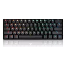 Teclado Perixx Px-4300 Inalámbrico Iluminado, Negro.