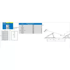 Planilha Cálculo De Projeto Solar Completa