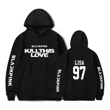 Casaco Blackpink Kpop Kill This Love Lisa 97 Blusa..