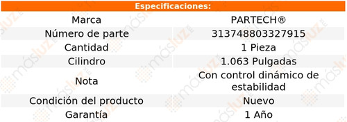 (1) Bomba De Frenos Jeep Grand Cherokee 3.7l 6 Cil 05 Foto 5