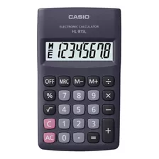 Calculadora De Bolso 8 Dígitos Hl815l Casio Cor Preto